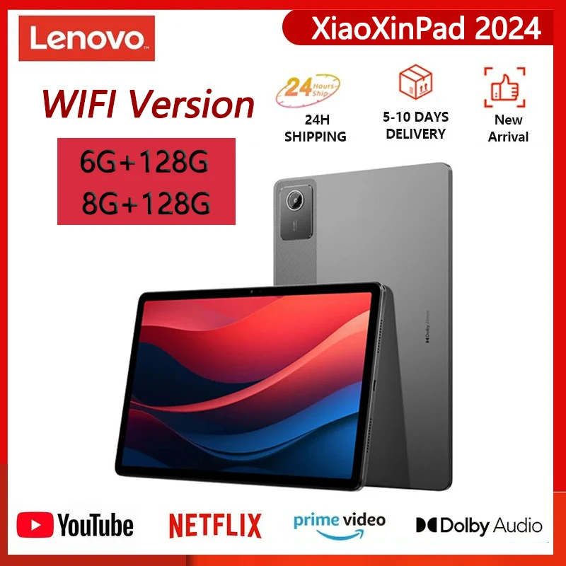 Firmware Global Lenovo Xiaoxin Pad 2024 Tablet 6GB 8GB 128GB 256GB 11 "pantalla Qualcomm Snapdragon 685 WIFI 7040mAh Android Tab