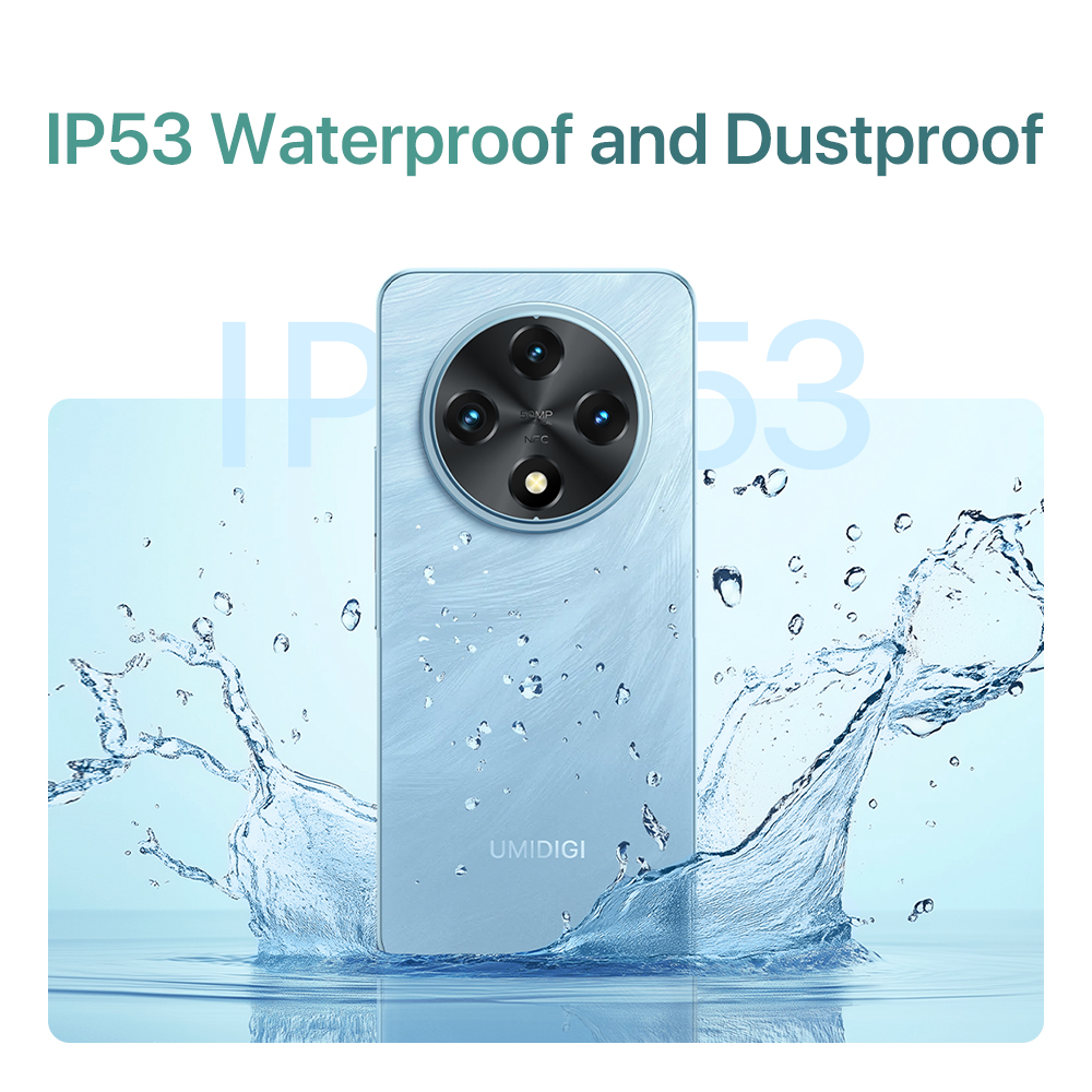 UMIDIGI G100 Smartphone 4G Octa-Core Android 14 6.9" 120Hz 128GB 50MP Triple Camera 6000mAh Battery 20W Dual SIM Cellphone NFC