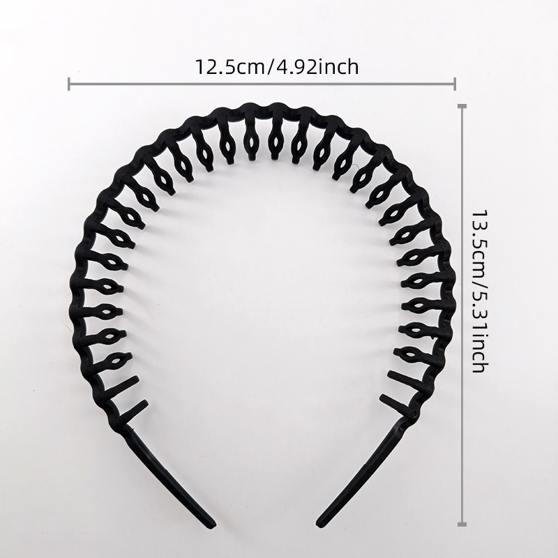 1/2/3 stücke Haar Clip Matt Farbe Stirnband frauen Nicht-slip Band Zähne Einfache Druck Stirnband gesicht Stirnband Haar Zubehör