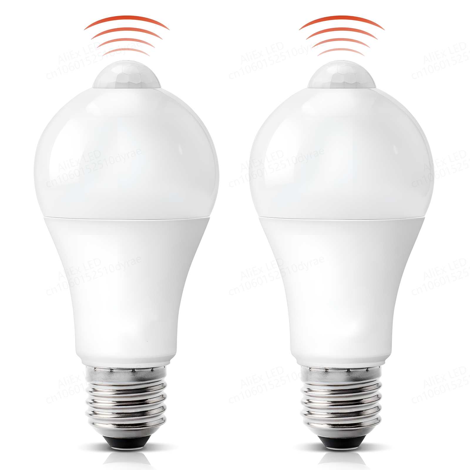 Lámpara LED con Sensor de movimiento, Bombilla infrarroja inteligente automática, ahorro de energía, E27, 20W, 18W, 15W, 220V