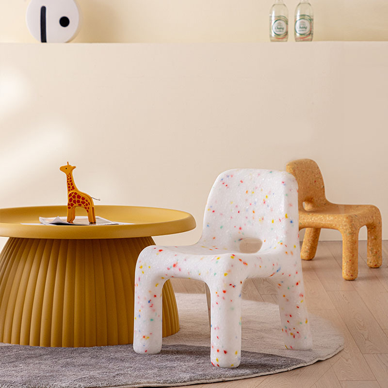 Nordic Household Children's Chair Backrest Baby Low Stool Changing Shoe Stool Small Stool Plastic Stool Plastic Chair Bench