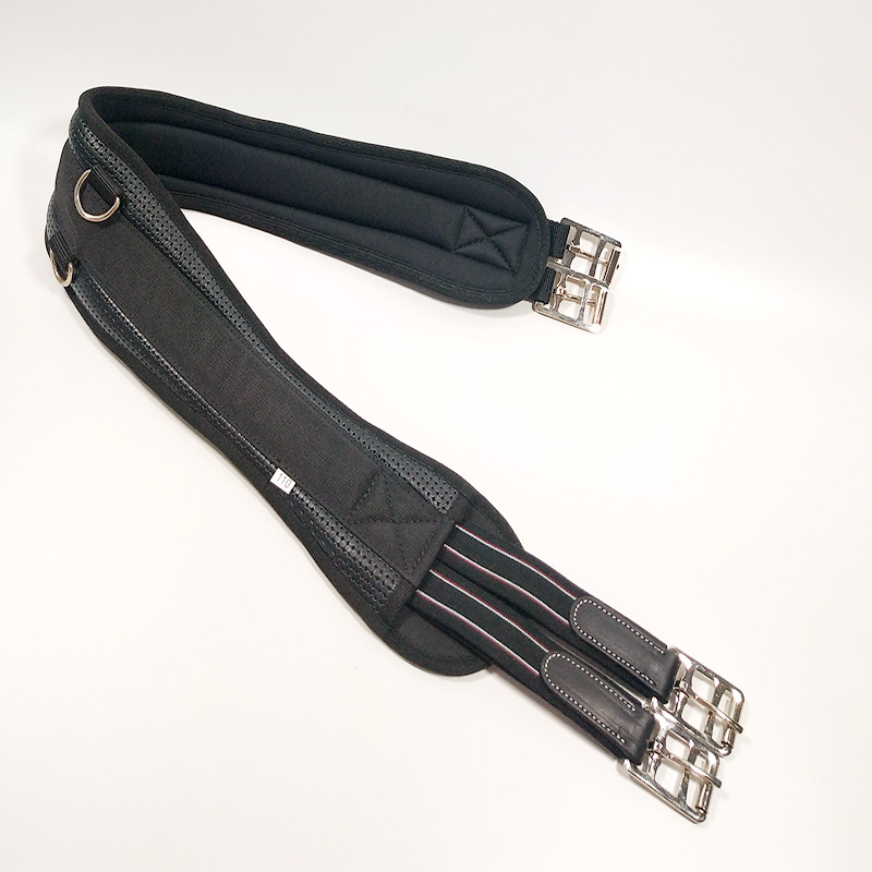 Suprimentos equestres cinto de barriga de cavalo hibisco couro cinto de barriga arnês de sela abrangente fivela de cinto de barriga de cavalo