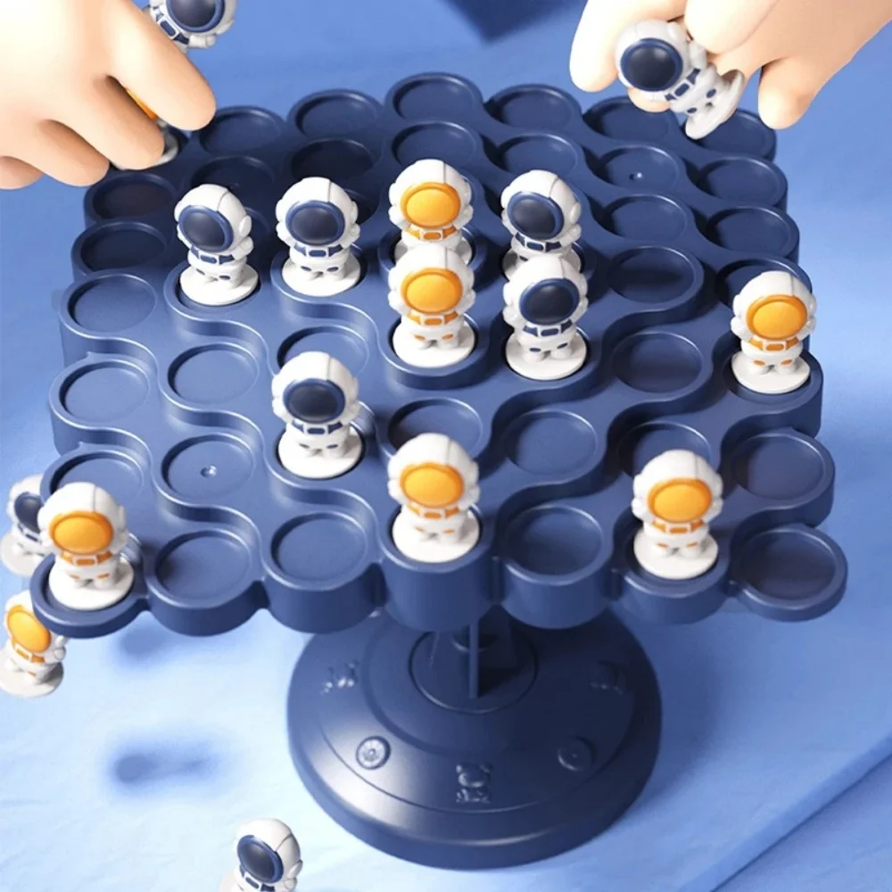 54PCS เด็ก BALANCE Tree BOARD เกมนักบินอวกาศ BALANCE BOARD Tabletop PARTY ตลกเด็ก Interactive เกม Building BlockToy