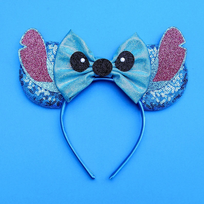 Stitch Mickey Headband Disney Children's Headband Amusement Park Role Playing Decorative Headband