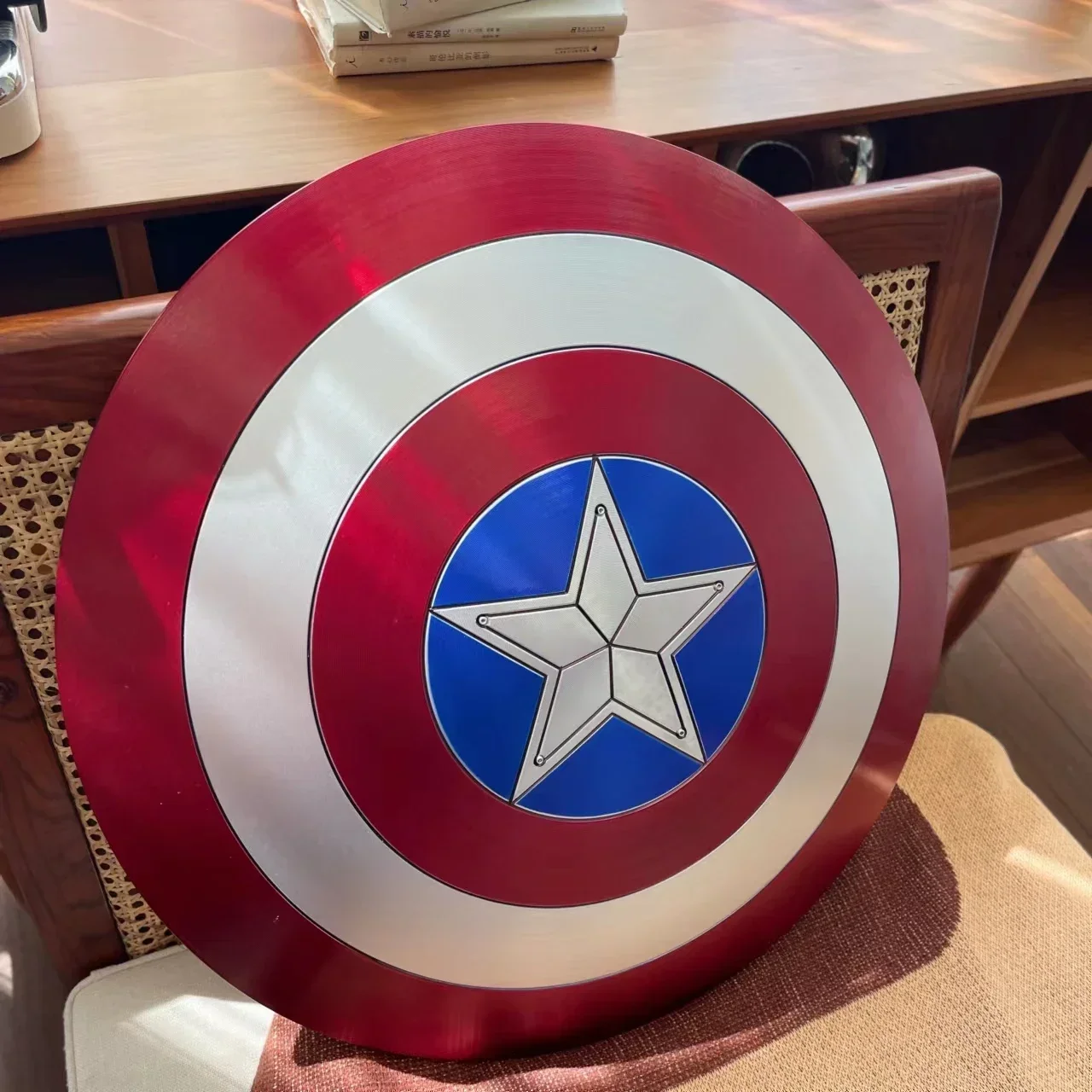 60 cm Marvel Captain America Superheld Schild Premium Version Modell Peripheriegeräte Cosplay Requisiten Sammeln Dekorative Geschenke Spielzeug Kinder