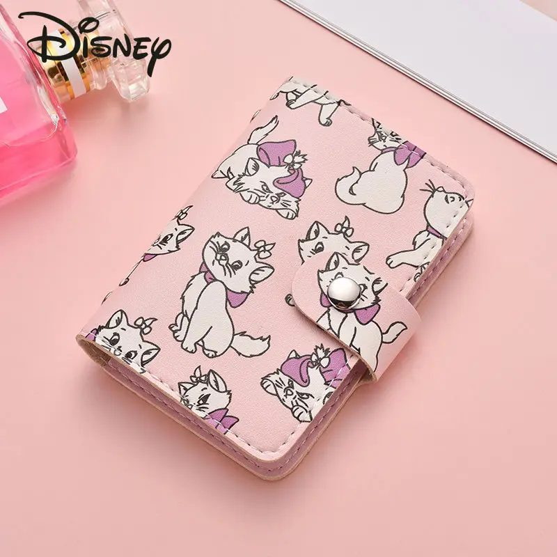 Disney's New Women's Card Bag Fashionable and High Quality Multi Slot Credit Card Storage Bag Popular Multi Function Card Case