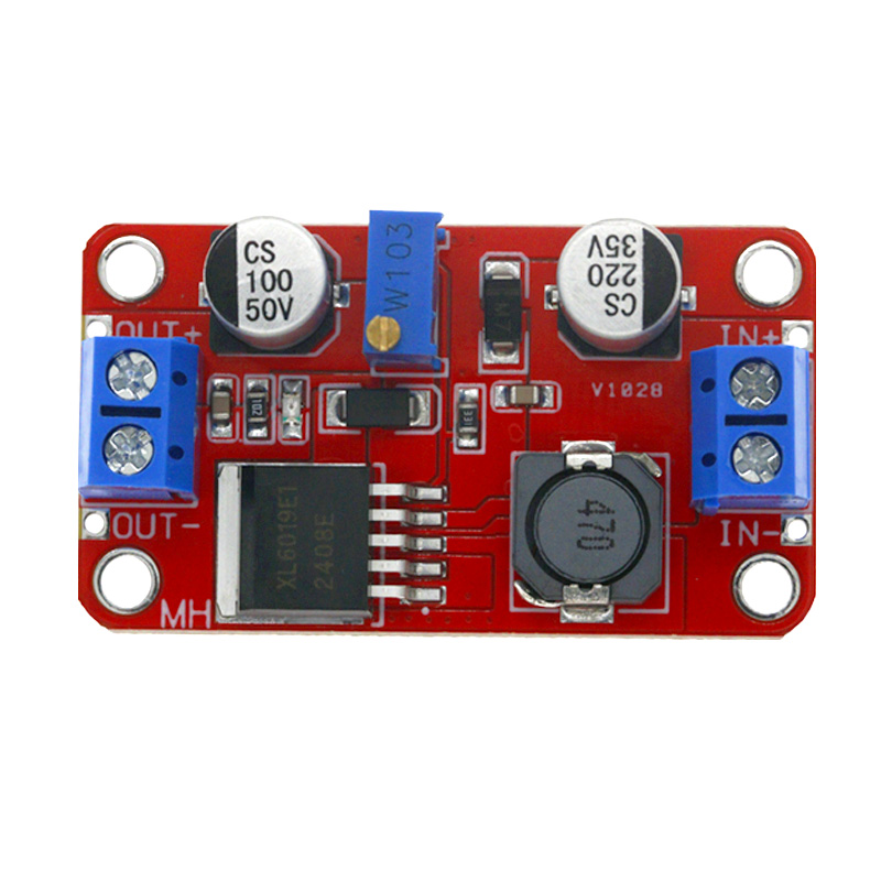 Módulo de potencia de aumento 5A DC-DC, convertidor de 3,3 V-35V a 5V, 6V, 9V, 12V, 24V, XL6019