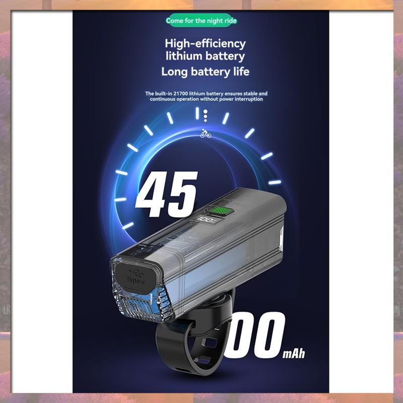 Лидер продаж, велосипедные фонари, ночные фонари для верховой езды с высоким и низким переключателем, 800 люмен, USB-C, зарядка для велосипедистов и компьютеров