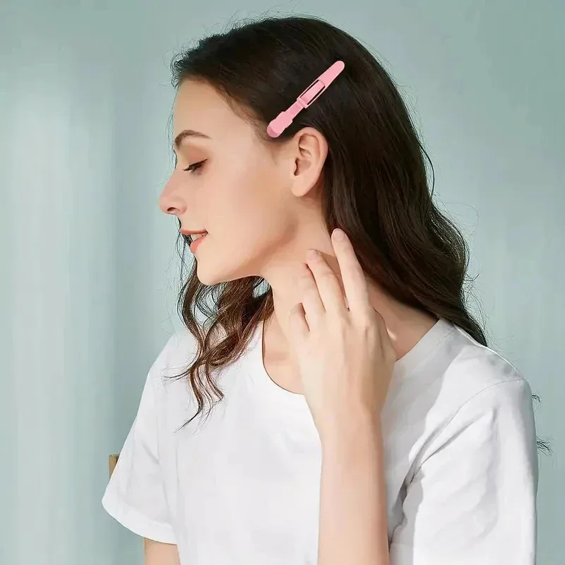 ​ ​ Pince à cheveux Crocodile antidérapante en plastique, 5 à 30 pièces, épingle à cheveux Durable noir/rose/blanc, accessoires de coiffure unisexe ​