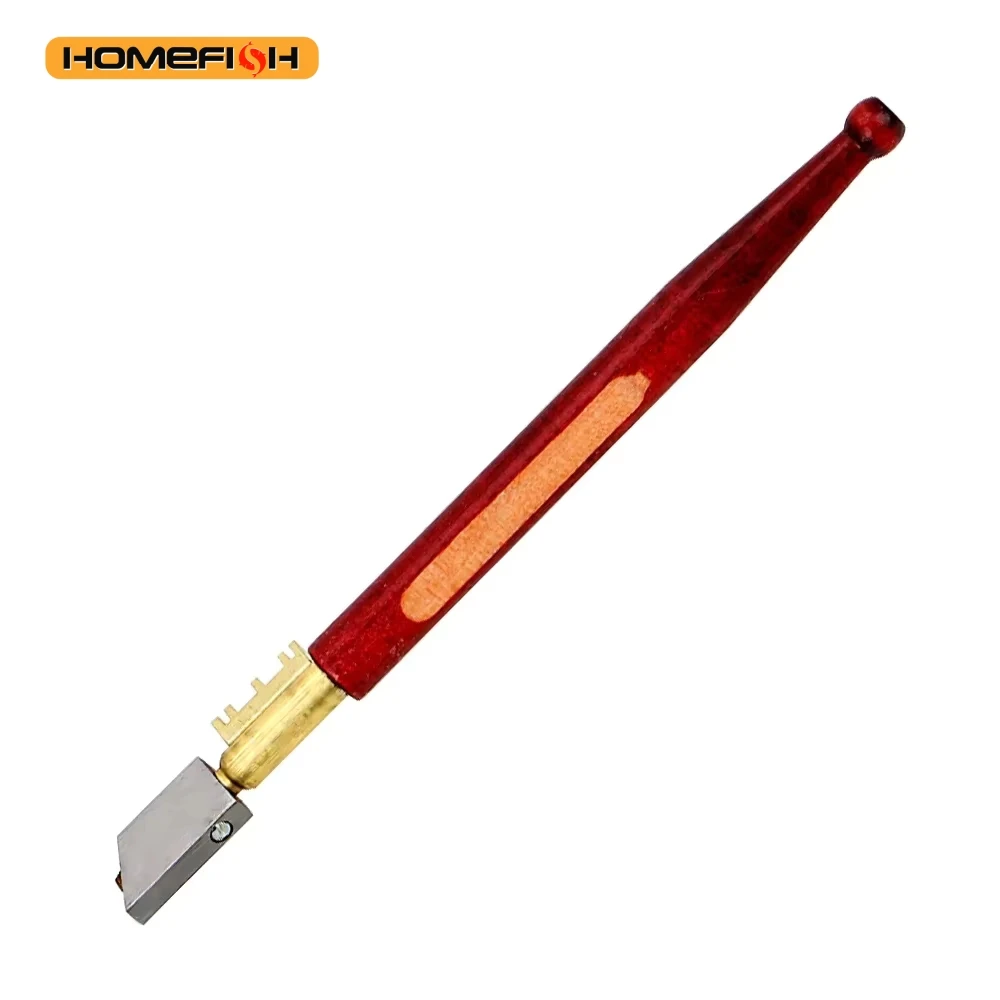 Hardware Tools Diamond Glass Knife Diamond Wood Handle Cutting Knife Household Silicon Wafer Natural Glass Diamond Knife