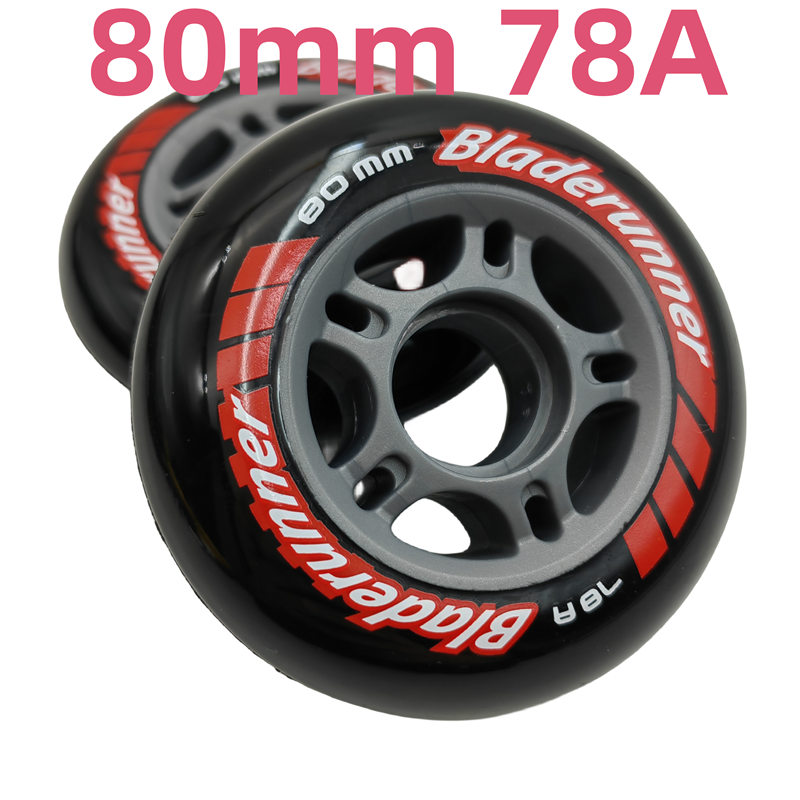 bladerunner Колесо для скейтбординга 80x24 мм, роликовое колесо 80 мм 78A, 4 колеса/лот