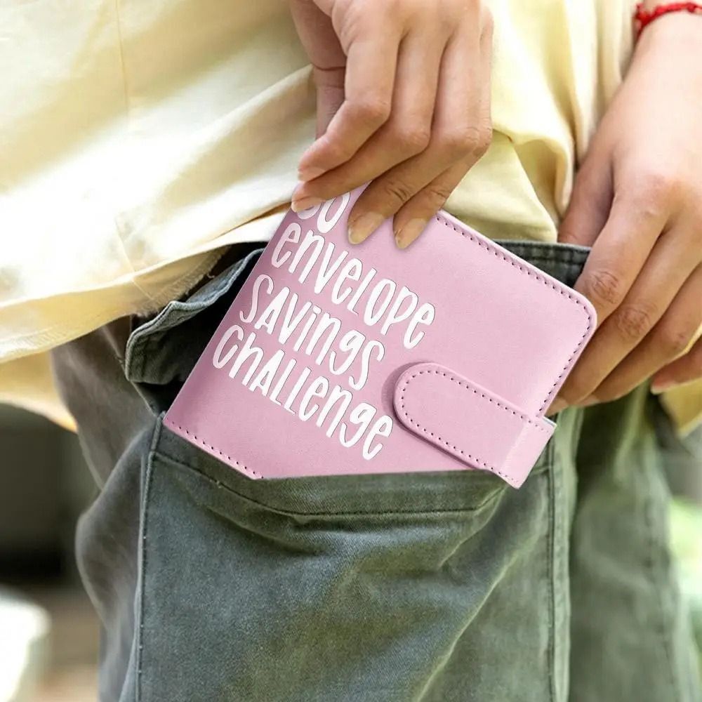 Водонепроницаемый конверт из искусственной кожи с экономией наличных, 30 дней, переплет для вызова, финансовый планировщик, справочник, переплет для конвертов, тетрадь