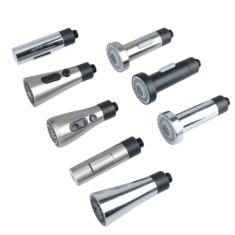 Kitchen Pull Out Faucet Head Washbasin Pull Down Nozzle Sprayer Bathroom Sink Tap Replacement Accessory G1/2 Shower Head Aerator