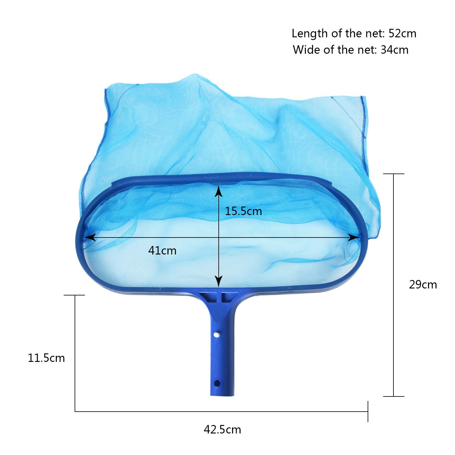 1PCS Garbage Swimming Pool Tool Deep Water Leaf Picker Cleaning Equipment Fishing Net