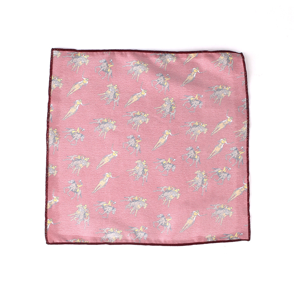 พิมพ์สัตว์พิมพ์สแควร์สำหรับผู้ชายผู้หญิง Sablon Bunga ชุด Kerchief ผู้ชายผ้าเช็ดหน้าสแควร์ผ้าเช็ดหน้าผ้าขนหนูผ้าพันคอ