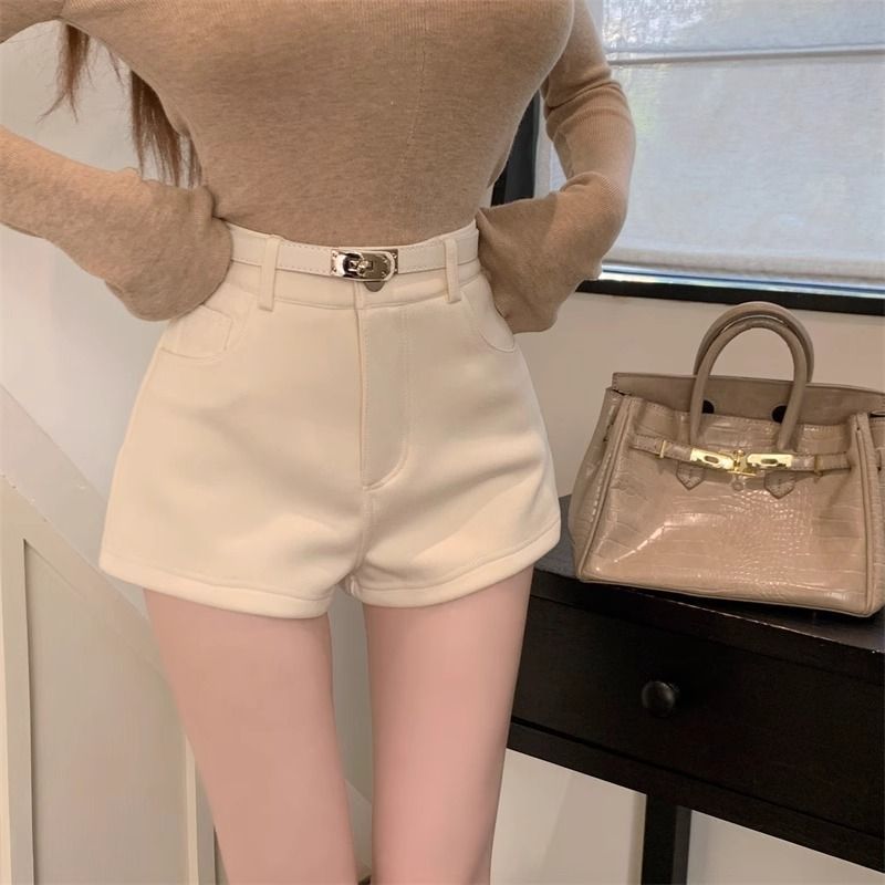High Waist Legging orts Pure Color Slimming Casual Wear Outdoor Hot Pants Trendy Faionable Wide Leg Pants for Girls
