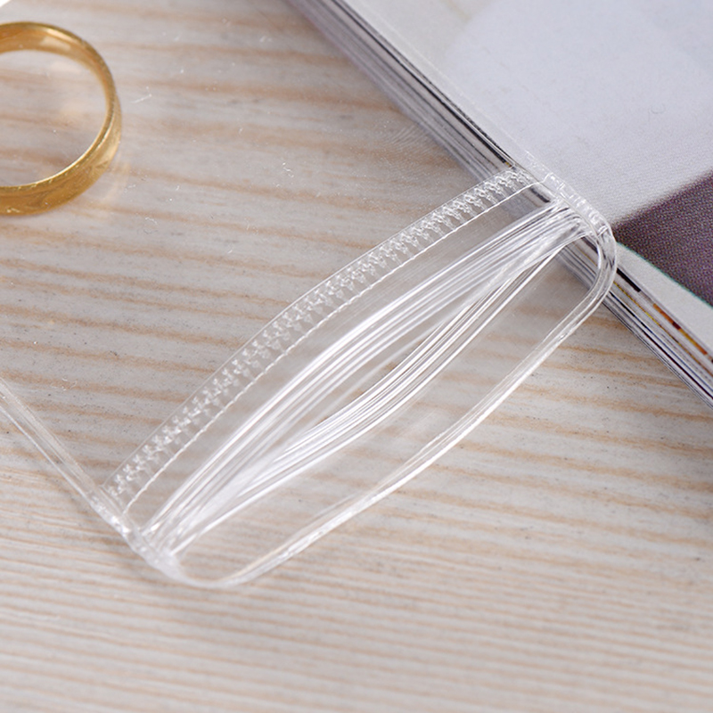 20 unidades de bolsas transparentes de joias de PVC sacos anti-oxidação com fecho zip lock saco de armazenamento