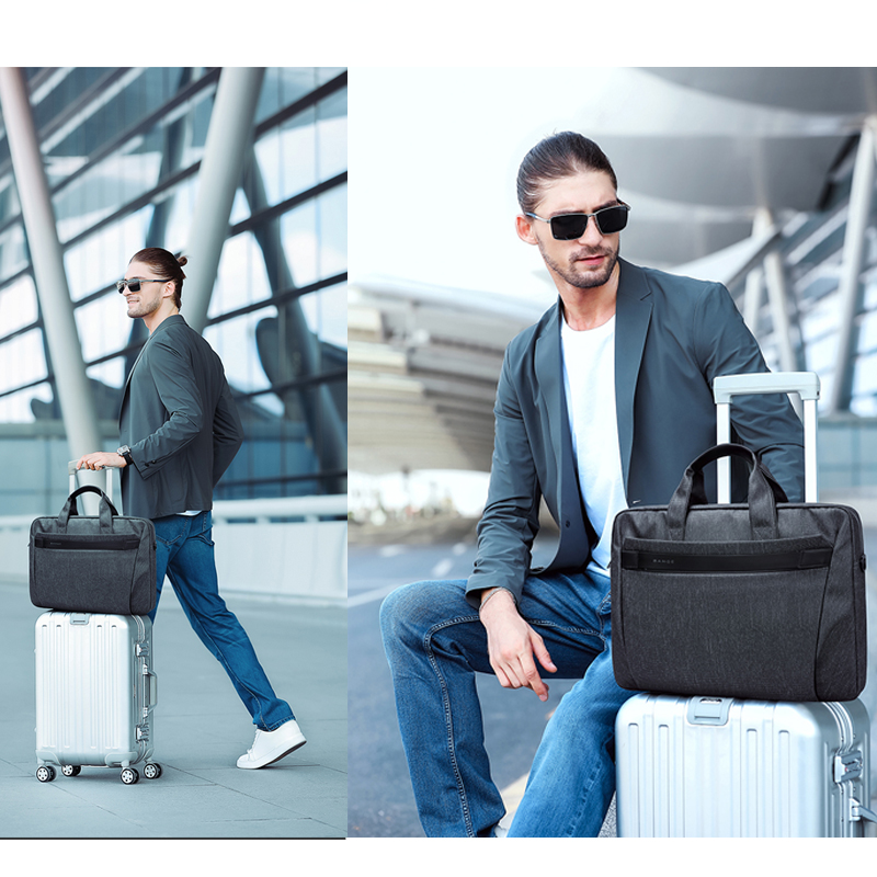 BANGE Geschäftliches. Der klassische mann, einschultertaschen, die handtasche, der herrencomputer, die frau, kleingeld