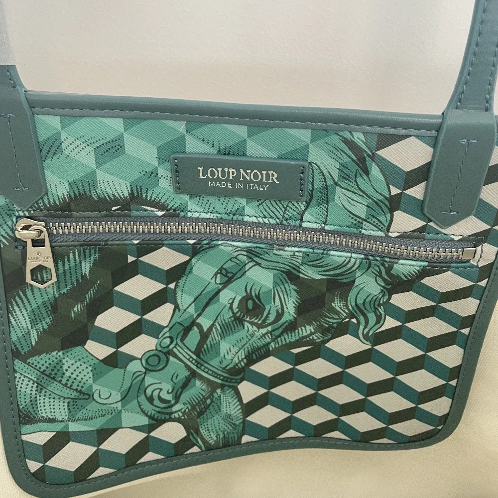 LOUP NOIR ใหม่สตรี Tote กระเป๋าคุณภาพสูงขนาดใหญ่ความจุกระเป๋าถือหญิงไหล่ผู้หญิง Noir กระเป๋าคุณภาพสูง Casual Totes Sac