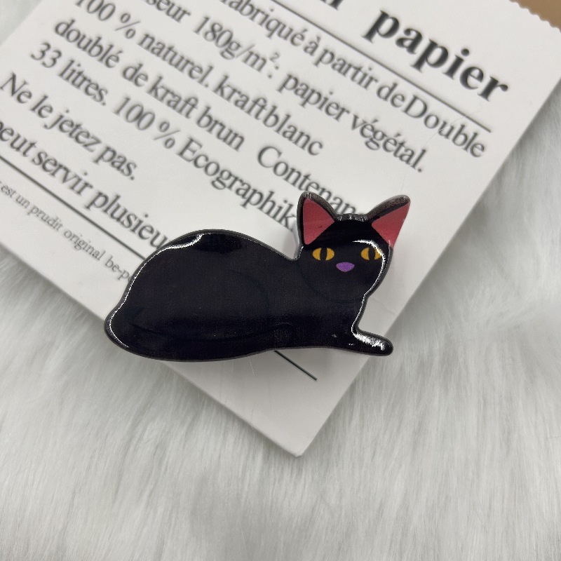 Spinka do włosów dla kota Lady Girl Śliczna mała spinka do włosów Krótkie długie włosy Spinka do włosów dla córki Kochanka Dziewczyna Partner szkolny