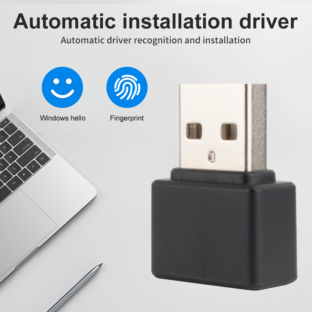 Mini-USB-Fingerabdruckerkennungsgerät, Biometrie, Sicherheitsschlüssel, PC, Laptop, Windows 10, 11, Hallo Fingerabdruckleser, Modul-Scanner