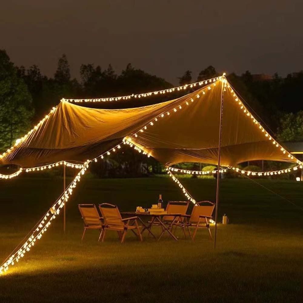 TARKA Camping 6M USB/Battery LED String Lights Power Ball Outdoor Picnic Waterproof  Lights Camping Supplies Garden Fairy Light