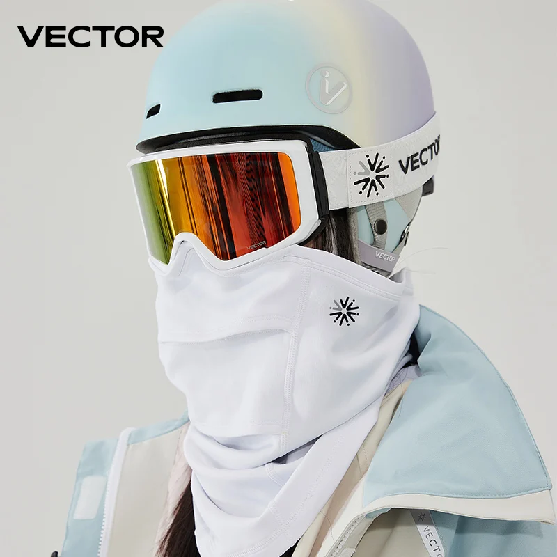 VECTOR 二重層磁気スキーメガネ UV400 保護曇り止めスノーボードゴーグル男性 & 女性用耐衝撃性マスク付き