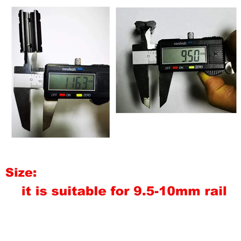 2 Stuks Scope Adapter Mount Base 11 Mm Zwaluwstaart Naar 20 Mm Weaver Picatinny Rail Mount Converter 9.5 Mm -10 Mm Zwaluwstaart