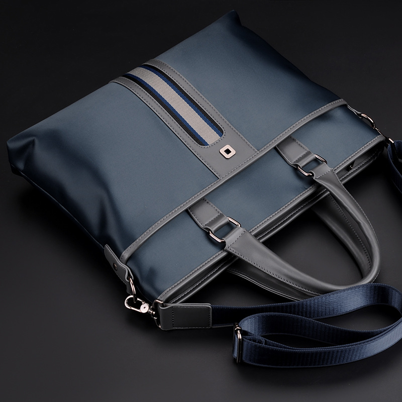 Sac à main pour ordinateur portable, mallette de bureau et d'affaires, sac de dossier, capacité horizontale