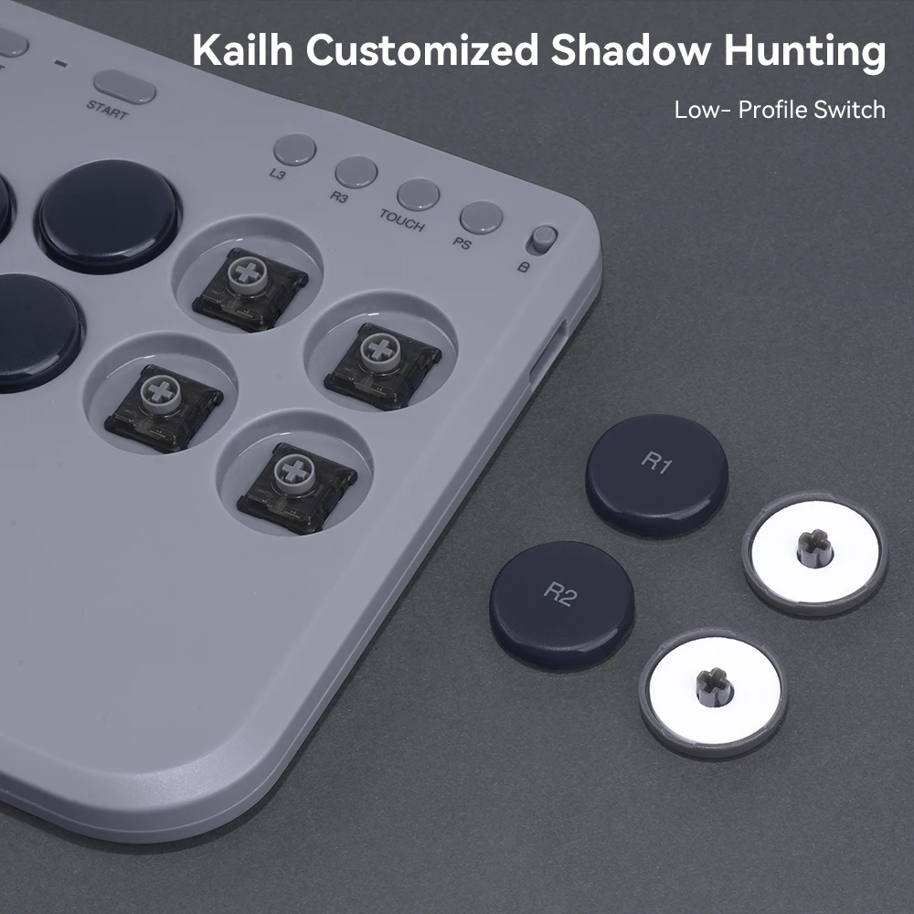 Haute42- COSMOX Kailh Custom Shadow Hunting Low Profile Switches Mechanical Keyboard Switches For Leverless Controller