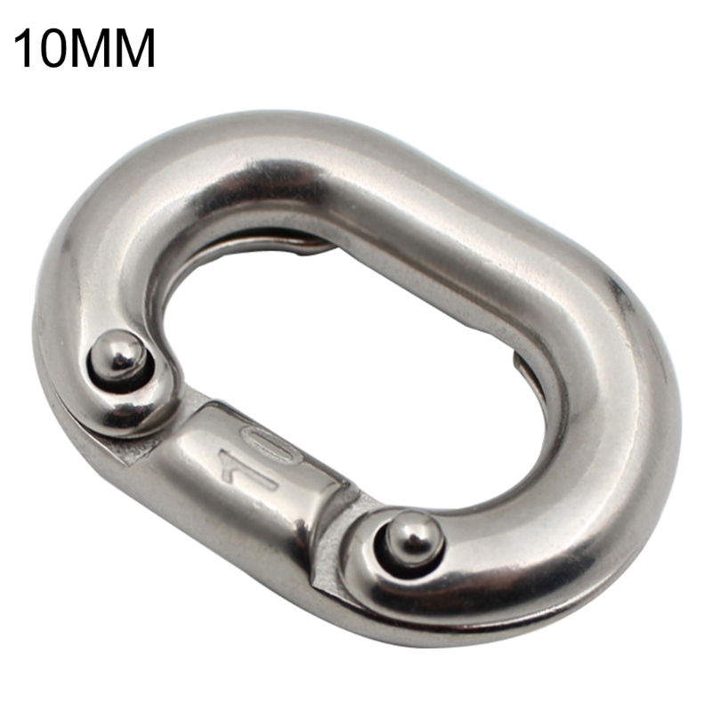 1 pieza eslabón cadena anclas barco, conector eslabón cadena calidad acero 316 24BD