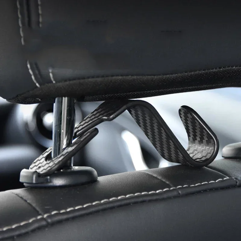 Soporte multifunción para asiento de coche, soporte para tableta y teléfono móvil, suministros de almacenamiento para teléfono inteligente, iPad, tableta, gancho para bolsas, 2/4 Uds.