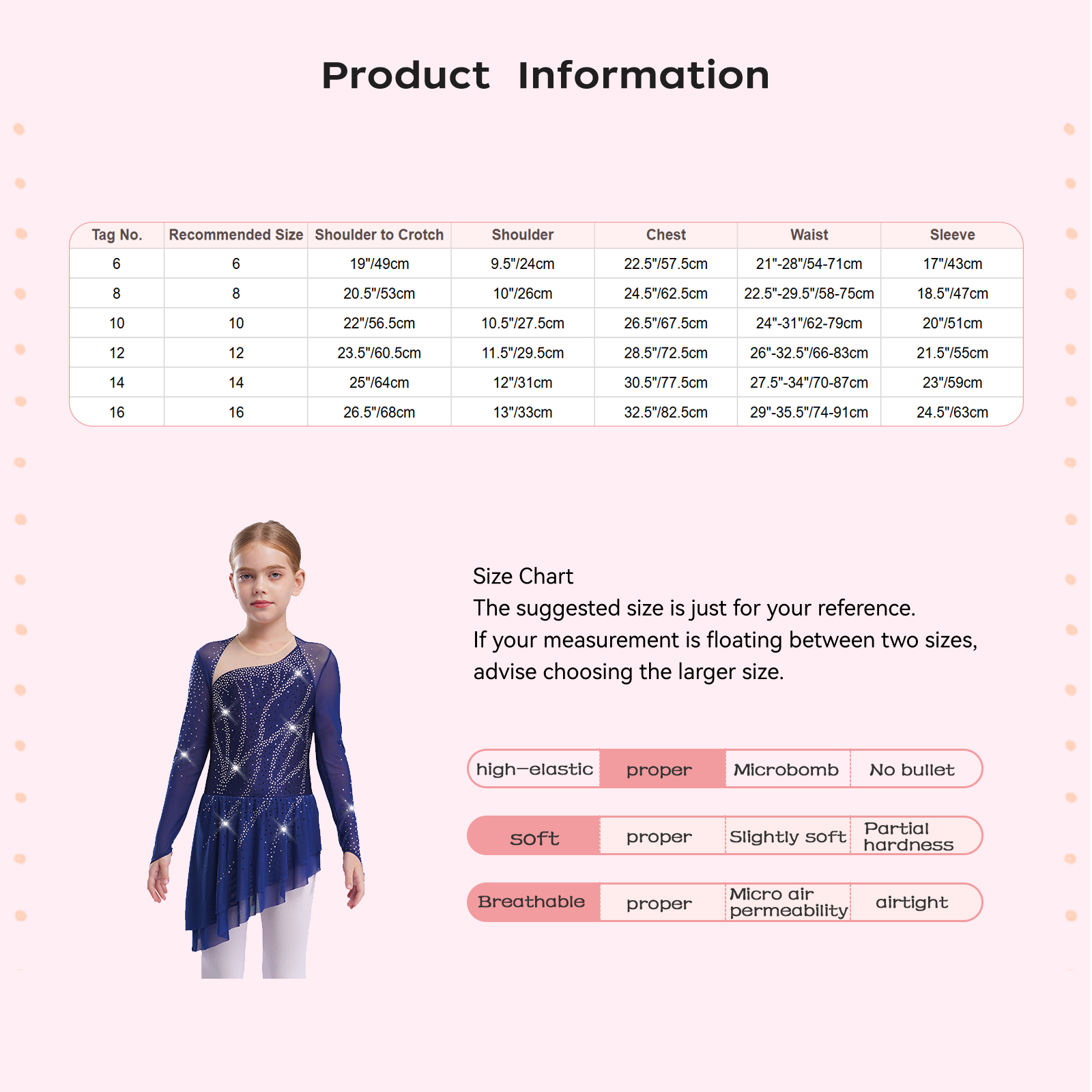 Crianças meninas patinação artística ginástica rítmica collant vestido assimétrico split brilhante strass contraste cor vestido bailarina