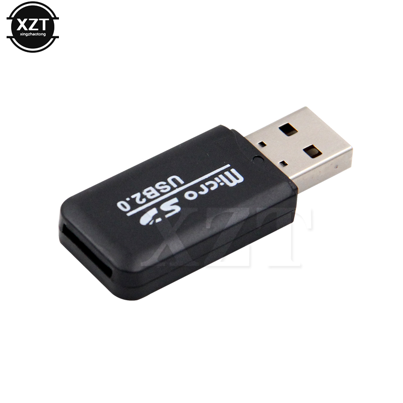 Tragbarer USB 2,0 Kartenleser Adapter Mini Smart Speicher kartenleser für Micro SD TF Karte für Handy Computer Laptop