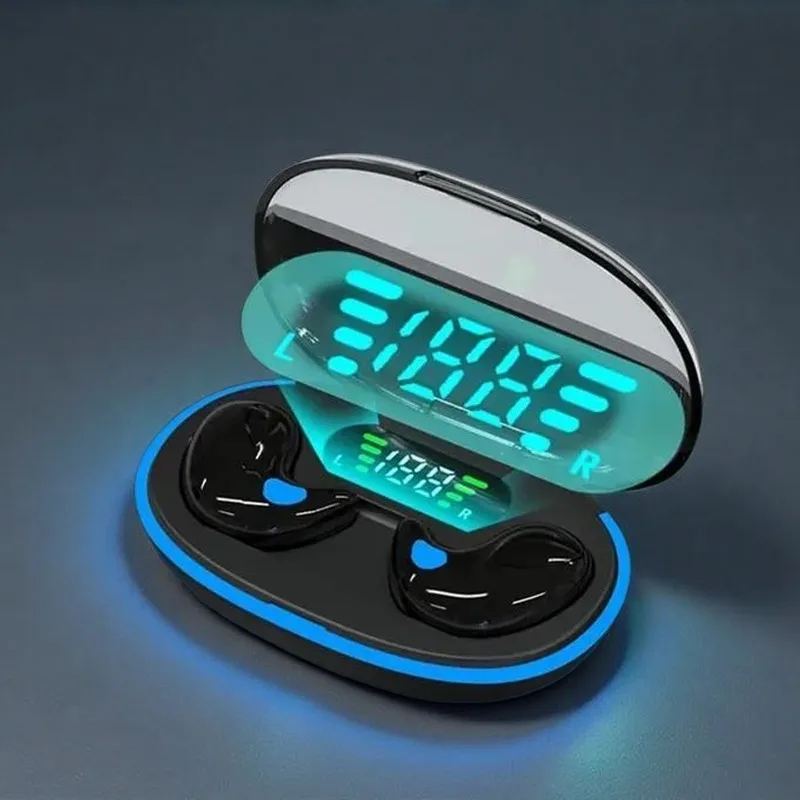 Auricolari X55 Auricolari wireless Cuffie Riduzione del rumore Gioco sportivo Sonno Auricolari Bluetooth