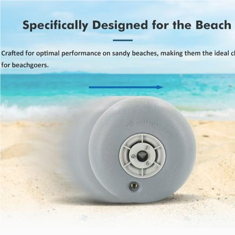 9-inch opblaasbaar PU-ballonwiel buitenkar campingfiets surfplank kajak vervangend wiel