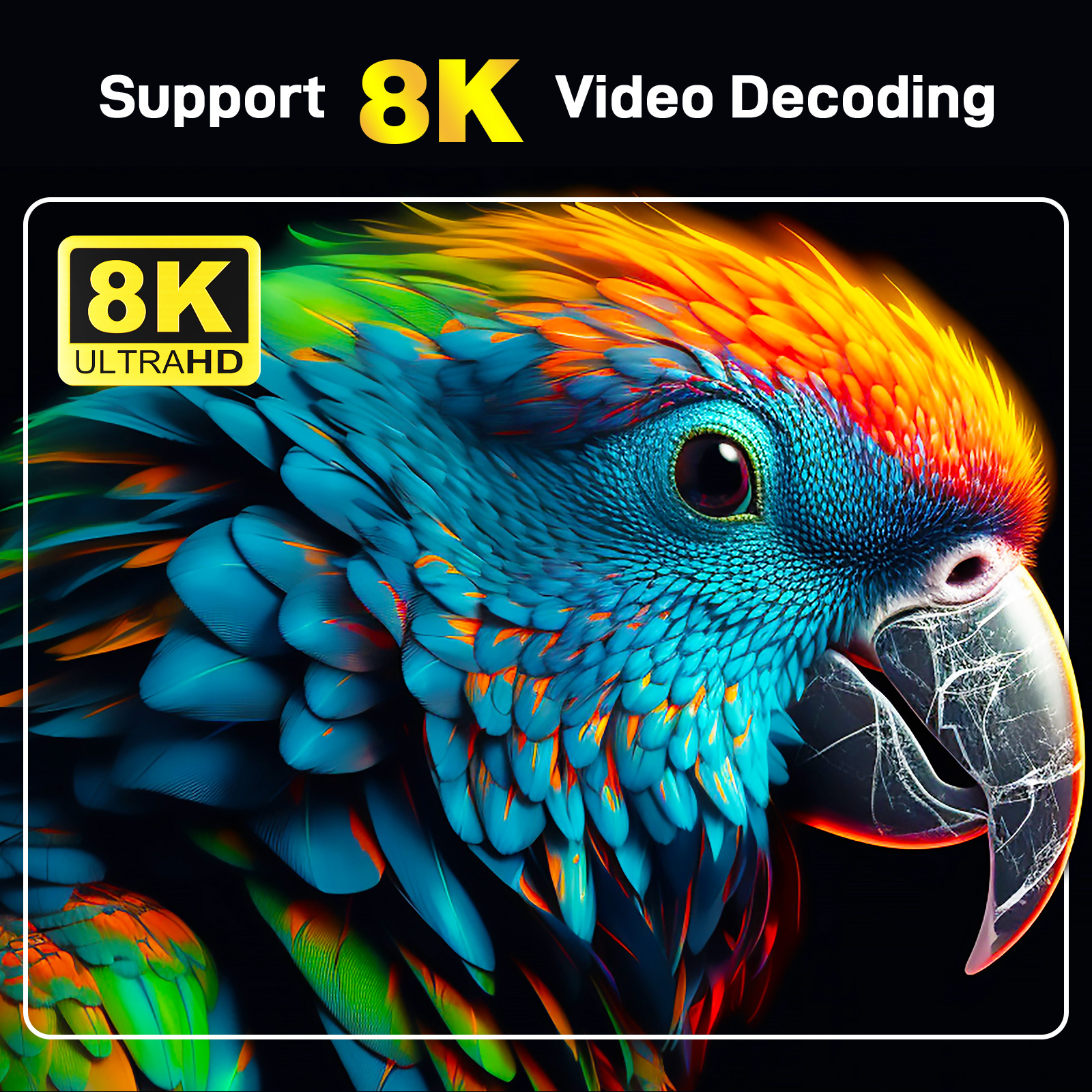ATV Smart TV Stick Android 14 Support HD 8K Video 4K BT5.0 WiFi 6 Allwinner H618 Quad Core Cortex A53 Voice Remote Smart TV Box