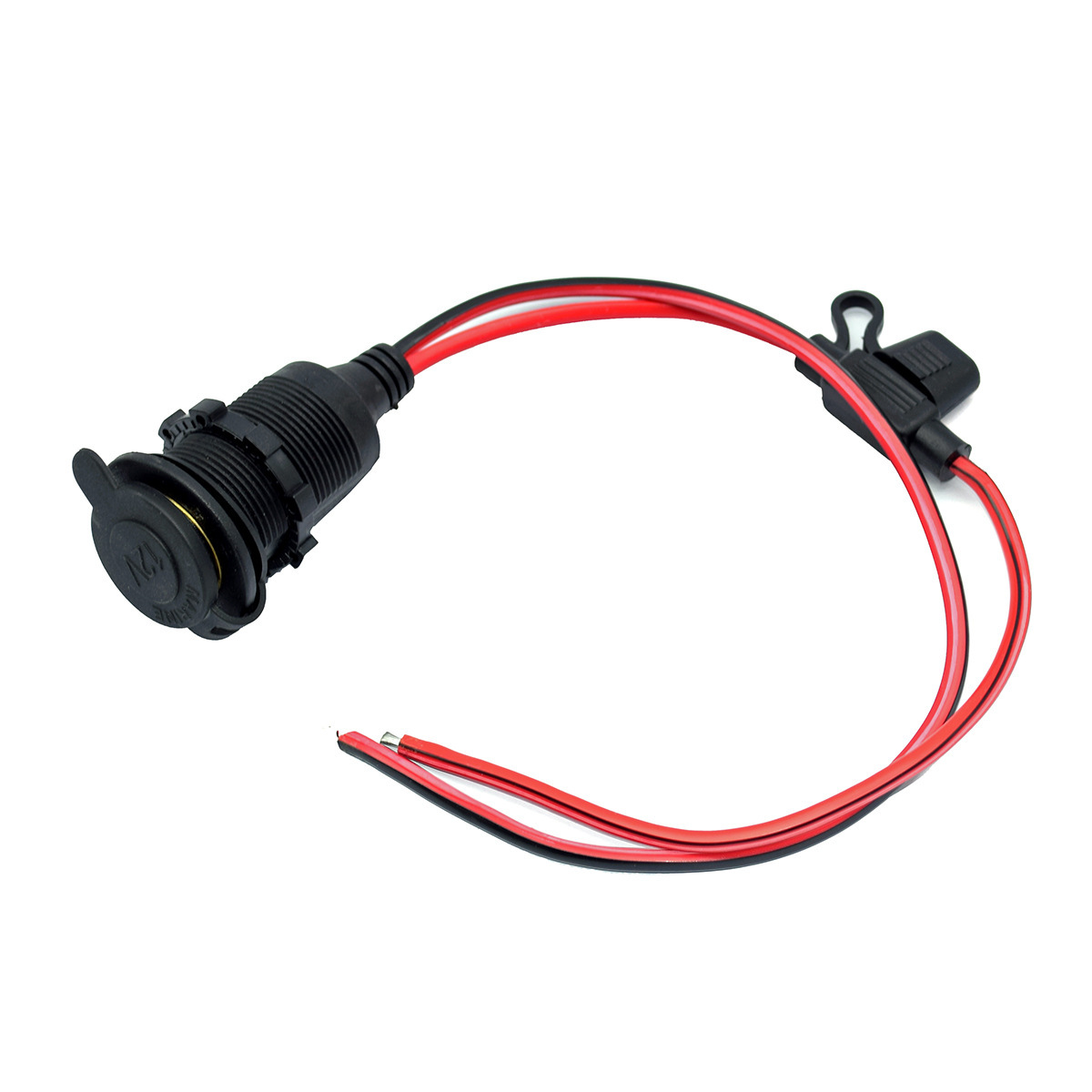 Водонепроницаемый 12 В/24 В мотоцикл, модификация автомобиля, высокая мощность 300 Вт, розетка прикуривателя, полностью медная резьба, материнское сиденье