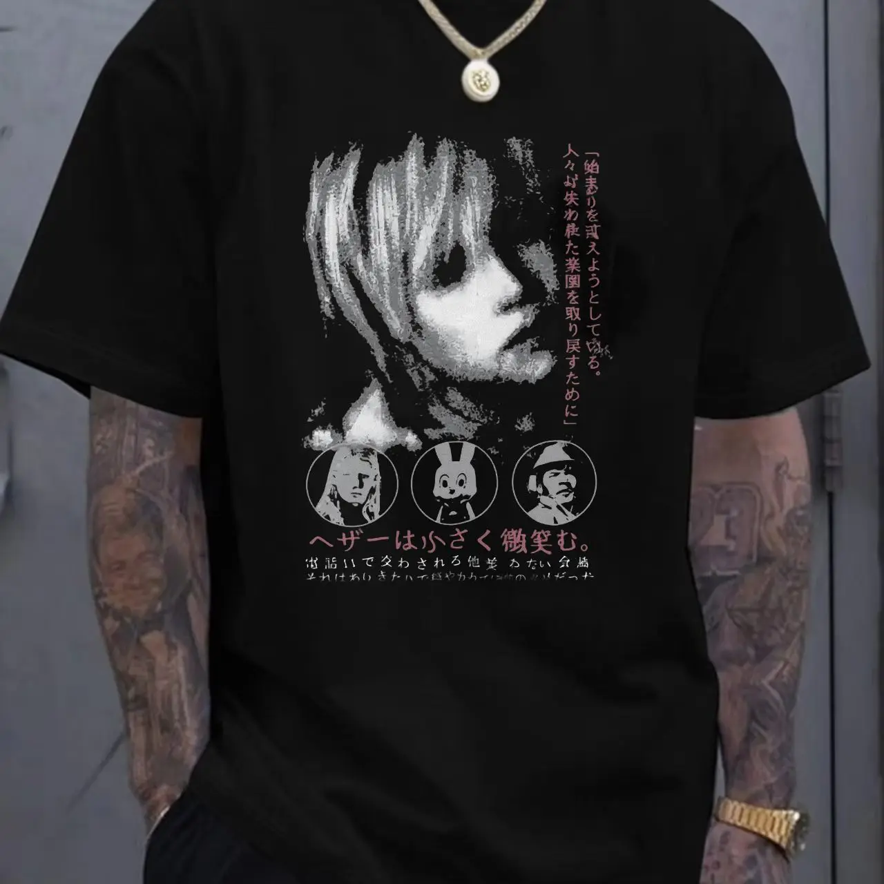 Silent Hill 3 Uomo Donna T Shirt Gioco horror Divertente Tee Shirt Manica corta O-Collo Maglietta in cotone Vintage Casual Maglietta di grandi dimensioni