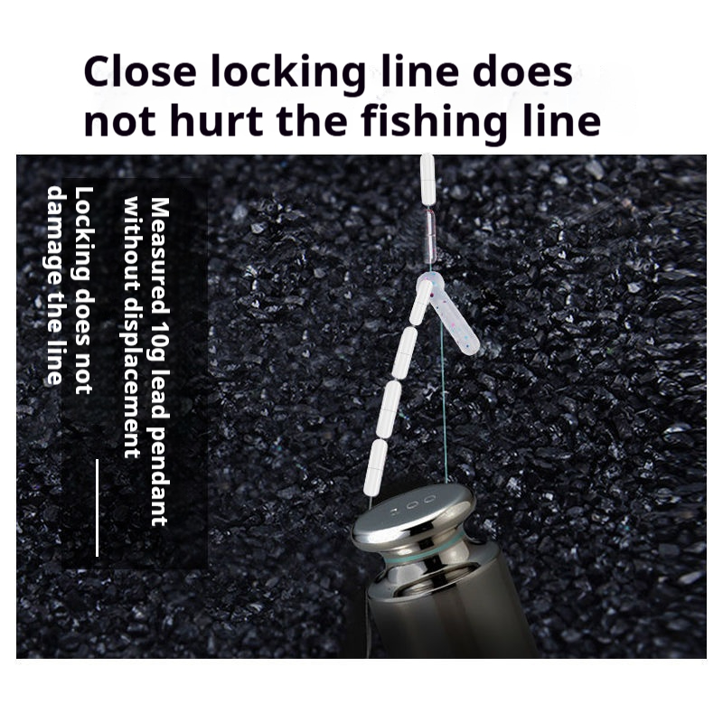 300 ชิ้นซิลิโคน Space Bean รูปไข่ Stopper Bobber อาชีพตกปลาลอยความต้านทาน Anti - Strand สายปลาตกปลาเกียร์