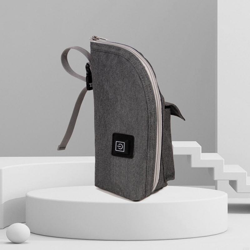 45BF USB Baby Bottle Warmer Portable Travel Milk Warmer Infant Feeding Bottle Warm Cover Insulation Thermostat Warming Bag