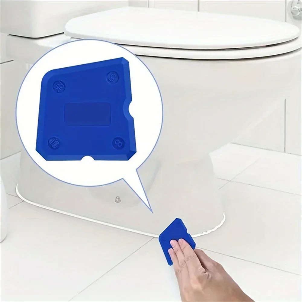 4pcs ซิลิโคนแก้วซีเมนต์ Scraper Sealant Grout Remover เครื่องมือ Home Finishing กาวเครื่องมือทําความสะอาดบ้านมือไม้พายเครื่องมือ