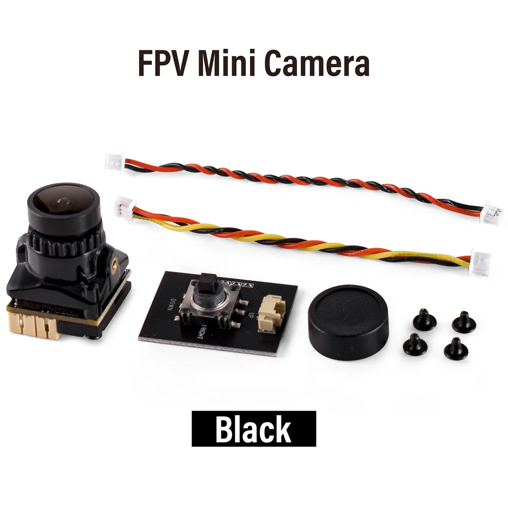 9IMOD FPV Camera 1800TVL 5MP 2.1mm 1/3 coms IR Blocked​ senso 5V-40V NTSC/PAL with OSD Internal for RC FPV Racing Drone DIY Part