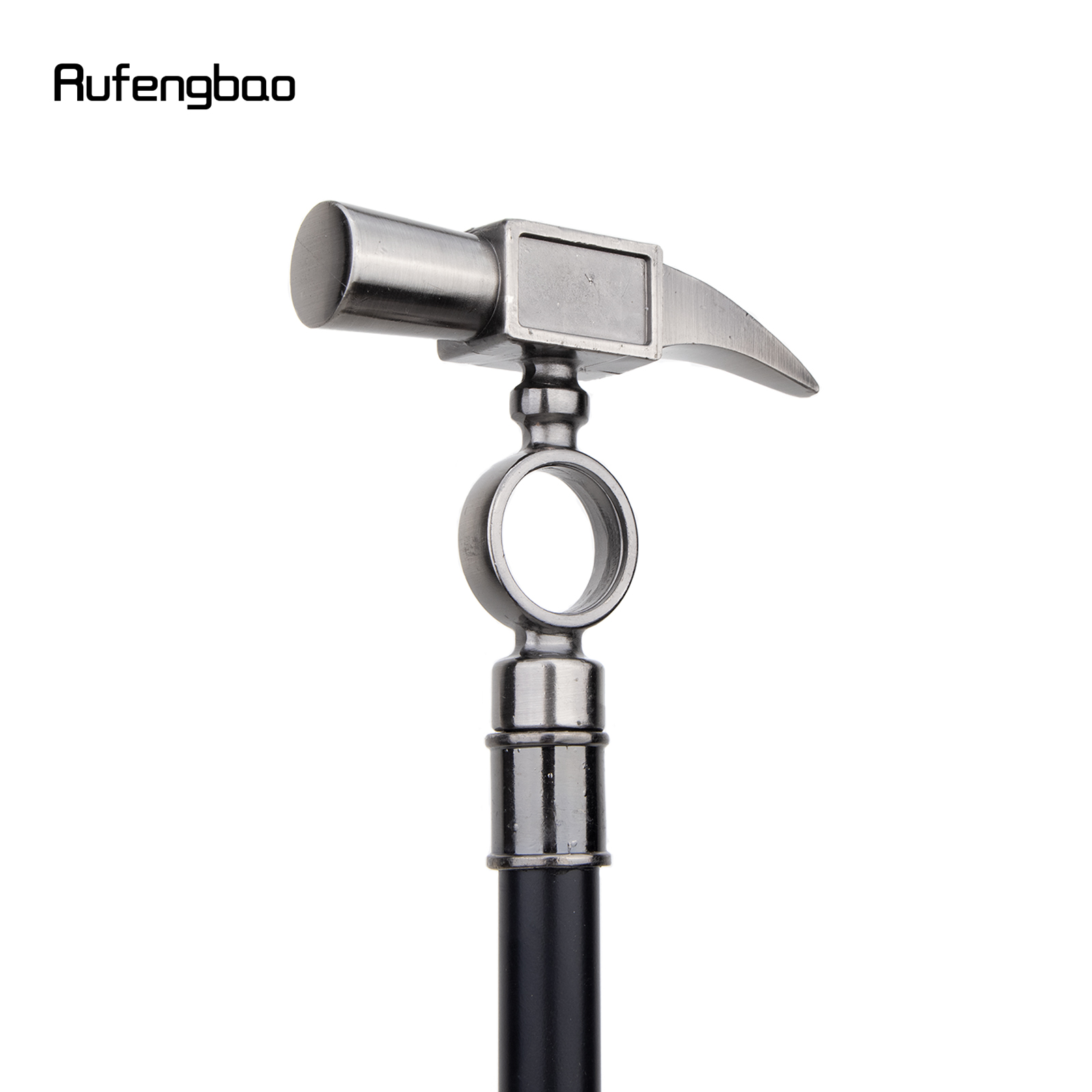 Bastón de martillo grande con placa oculta, bastón de moda de autodefensa, Cosplay de Halloween, bastón de vampiro de 93cm