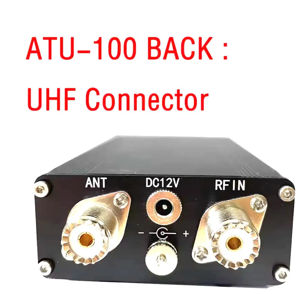 Hisonauto ATU-100 ATU100 Sintonizador de antena automático 7x7 ATU-100mini por máquina ensamblada N7DDC lista para usar