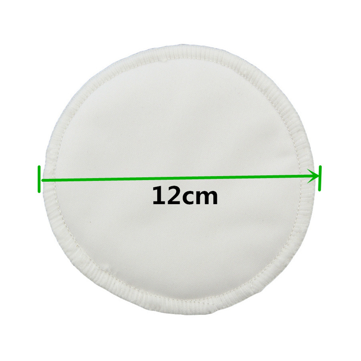 4Pc Rayon Made from Bamboo Nursing Breast Pads Washable & Reusable Breastfeeding Nursing Pads