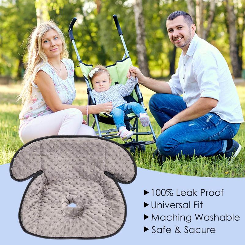 Almohadillas de asiento de coche para niños pequeños, protectores de asiento de coche antideslizantes, impermeables, de viaje