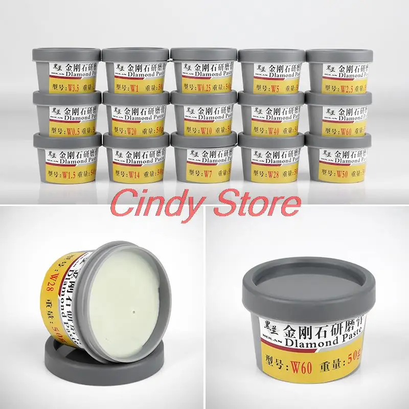 เพชรวางกระจกขัด Lapping เข็มฉีดยา W0.25-60 ไมครอนแก้วหยกเครื่องประดับโลหะ Buffing เครื่องมือขัด