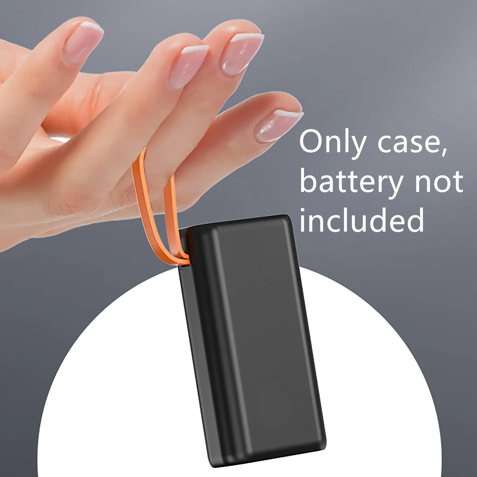 2*21700 DIY Power Bank Case Super Fast Charging External Battey Charger Shell Welded With LCD Digital Display For Smartphone New