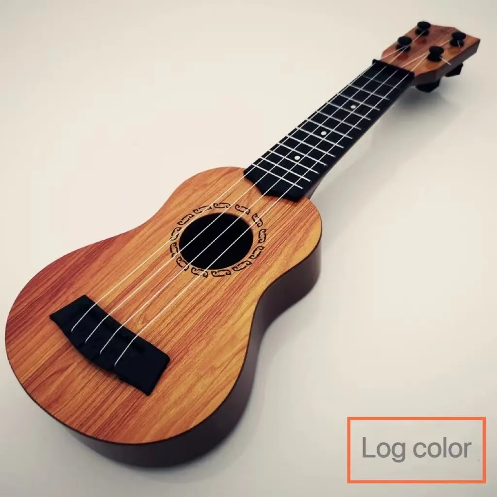 Mit 35cm Kinder gitarren spielzeug können elementare Instrumente mit Paddeln gespielt werden, die Yukrili-Musikspiel zeug simulieren